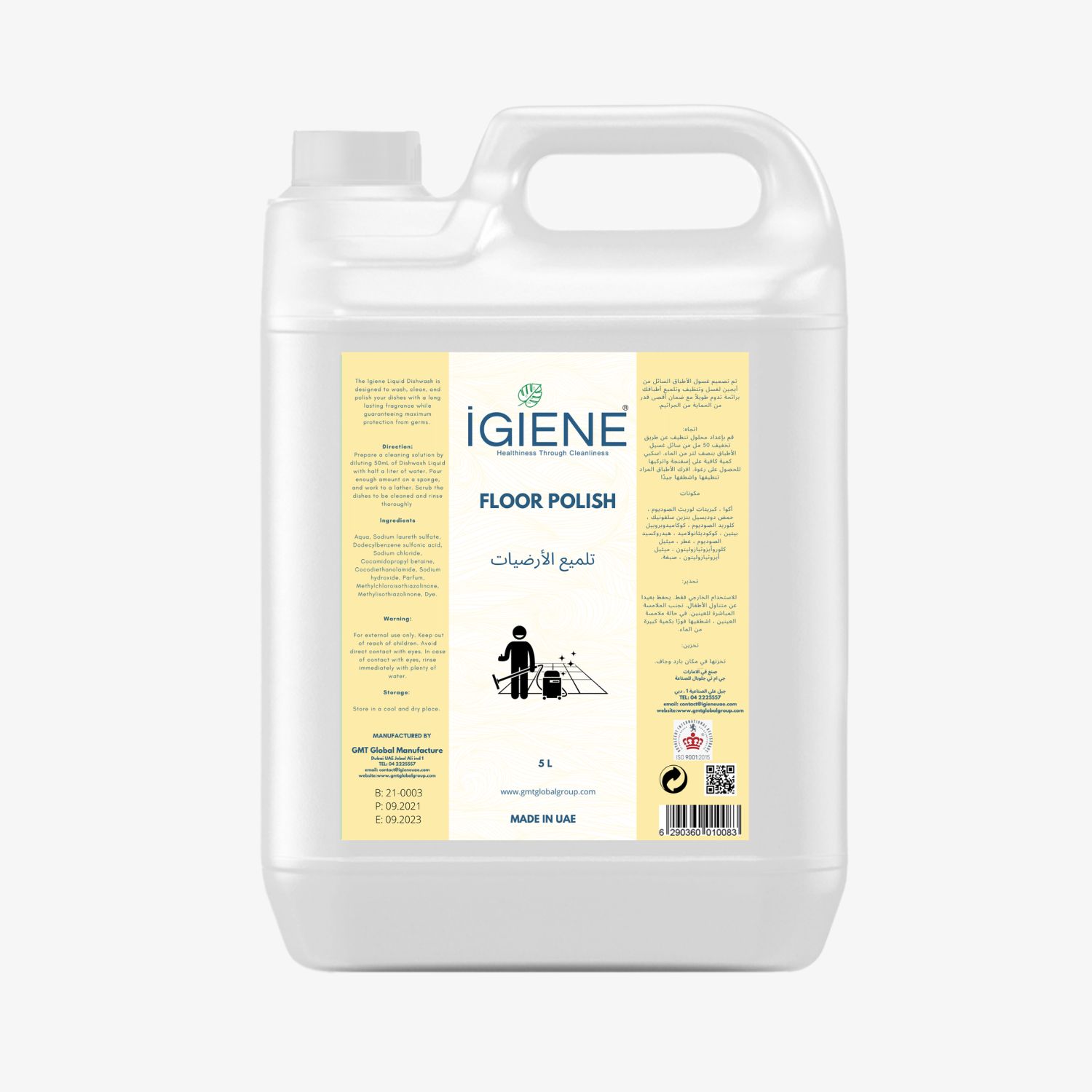 GMT/Igiene - Floor Polish - 5L