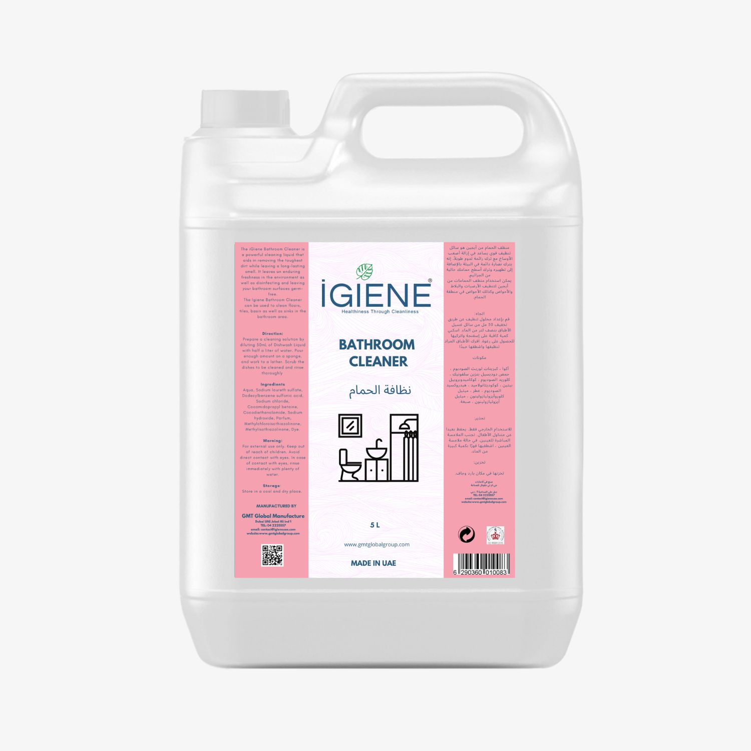 GMT/Igiene - Bathroom Cleaner - 5L