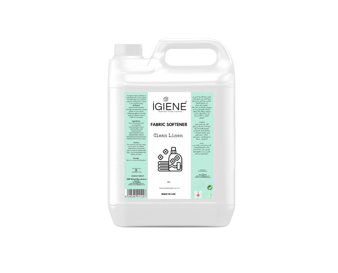fabric conditioner clean linen 5L-PhotoRoom