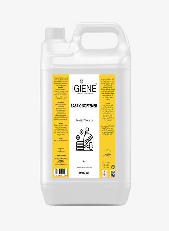 fabric softener - fresh florals 5l.noon